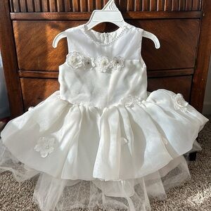Gorgeous flower girl / baptism gown for infants.